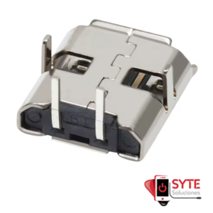 Conector V8 2pns curvo